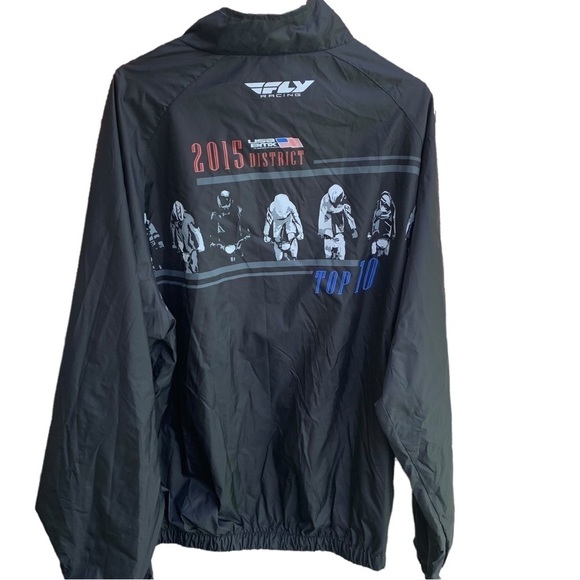 Fly Racing 2015 District USA BMX Jacket Size Men’s Extra Large - Picture 3 of 5